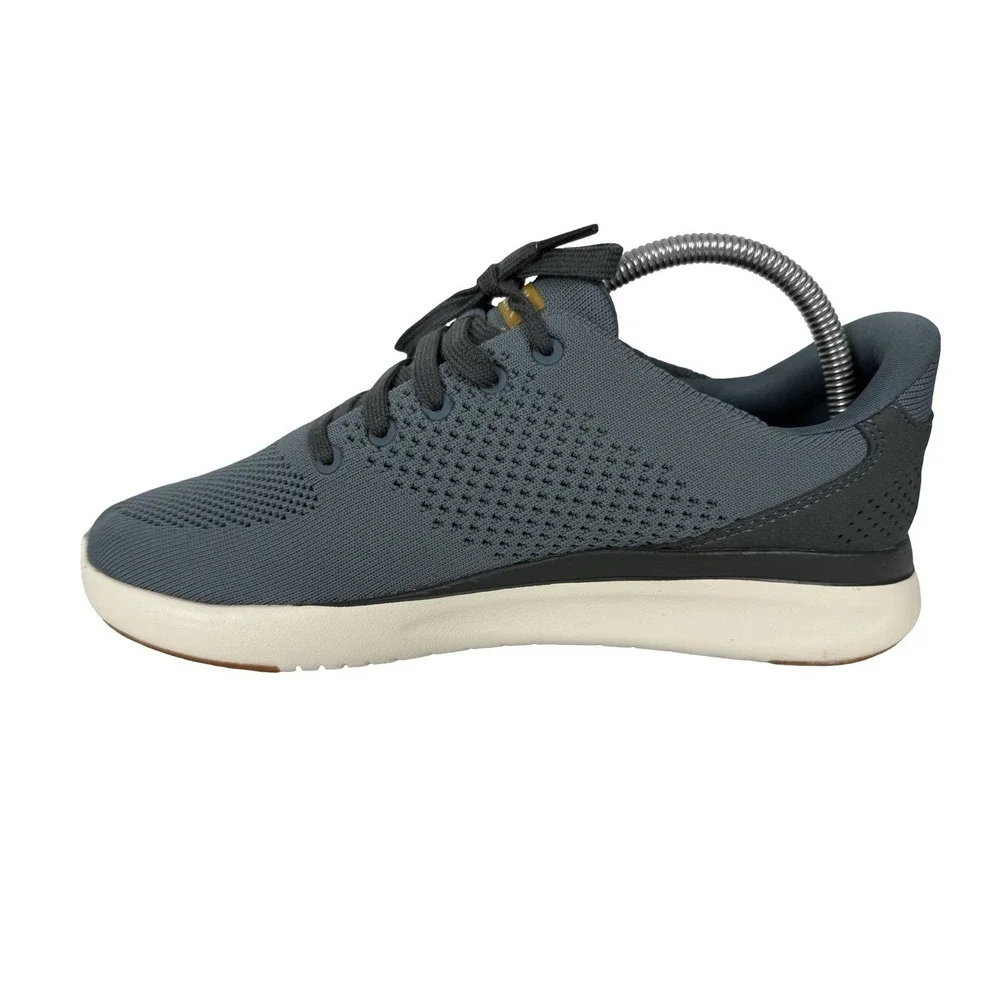 Kizik Lima HandsFree Sneakers Mens 7 Womens 8.5 Comfort Casual Knit Gray EUC